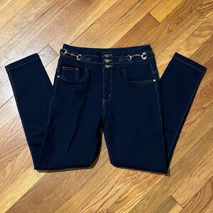 ELA Women's Ankle & Cropped Jeans - Blue